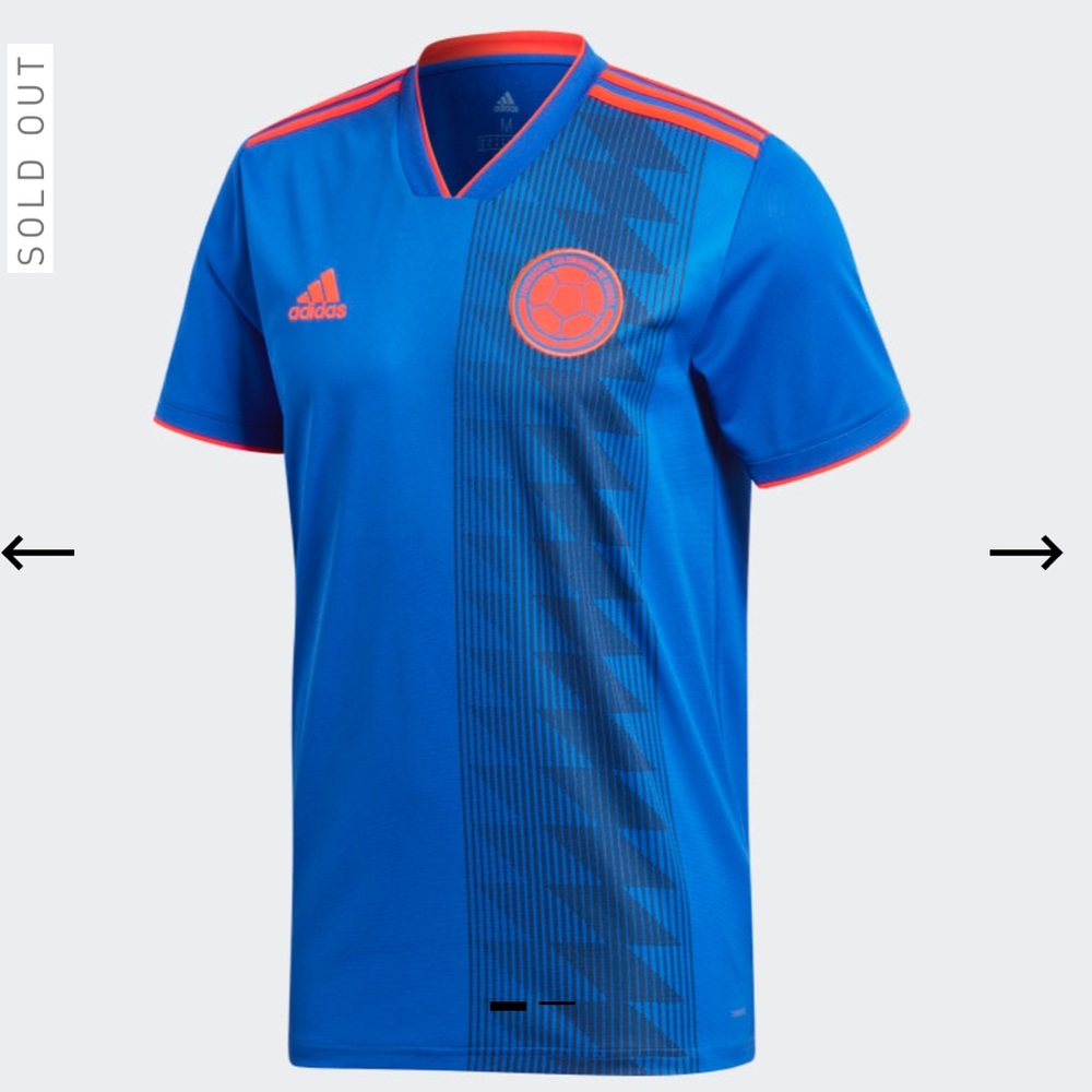 *NWT* ADIDAS Colombia Away Jersey